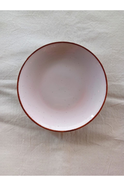 Ceramic Salad Plate - Pink
